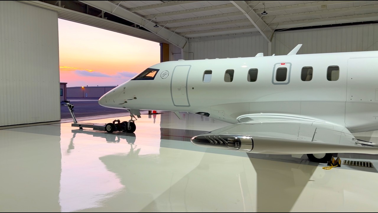 A Windy East Coast Day in the PC-24 | KSAT - KEWB