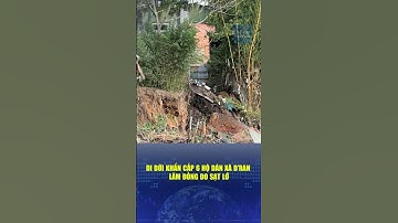 🔔 Di dời khẩn cấp 6 hộ dân ở xã D’ran Lâm Đồng do sạt lở