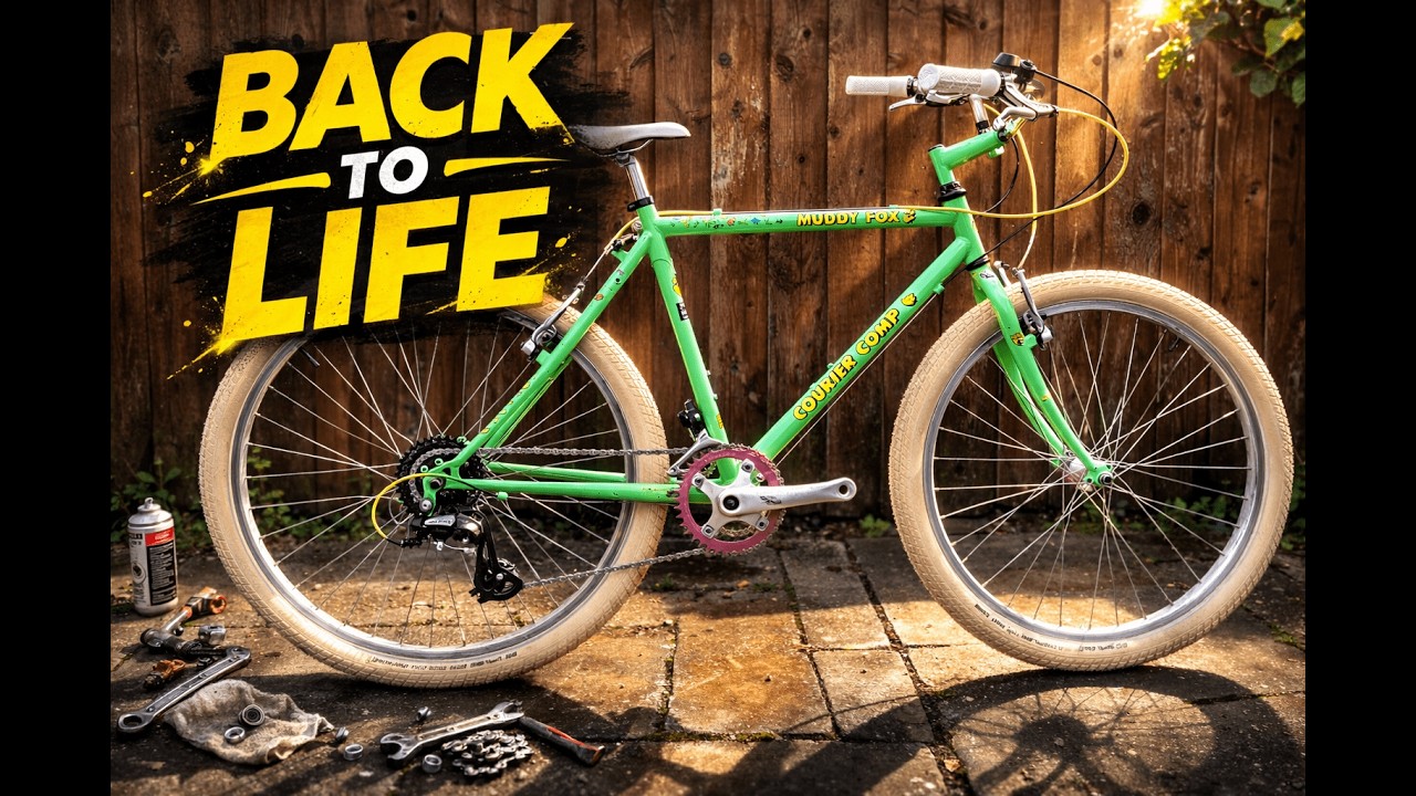 1990 Muddy Fox Courier Comp - Full Build | Old Bike Day Episode 01