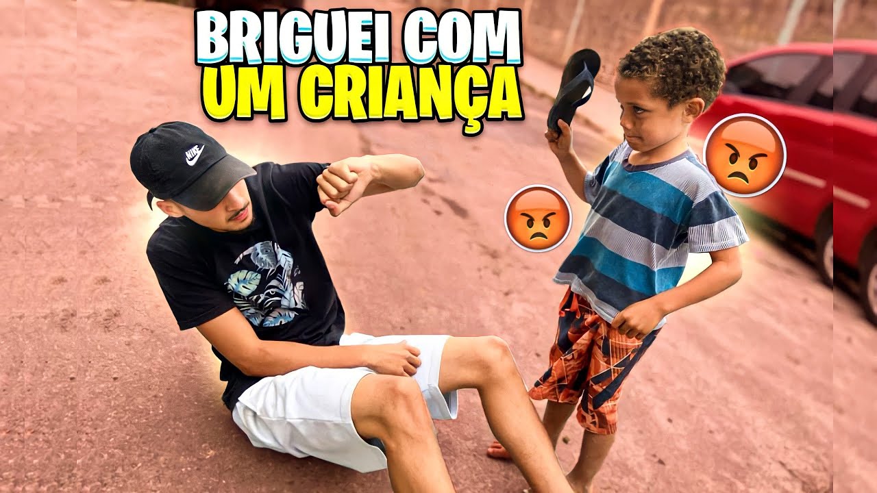 PRIMEIRA VEZ QUE BRIGUEI COM UMA CRIANÇA!! * Fui Pra Cima DELE * - YouTube