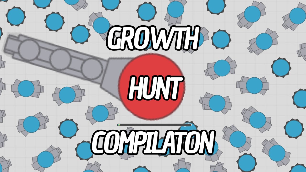 Arras.io - hearrt x shadow when GROWTH ARM RACE HUNT COMPILATION