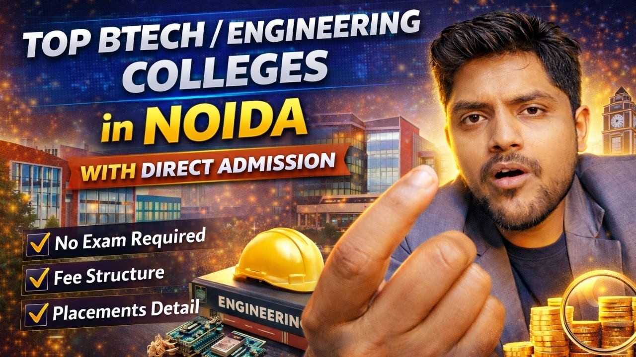 Top BTech / Engineering Colleges in Noida with Direct Admission 2026 🔥 ...