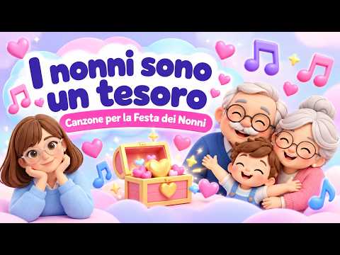 Video Canzone per la Festa dei Nonni I nonni sono un tesoro (con testo)