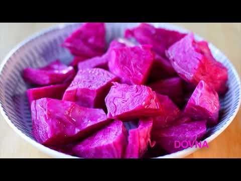 Crispy GEORGIAN CABBAGE with beetroot from Dovna