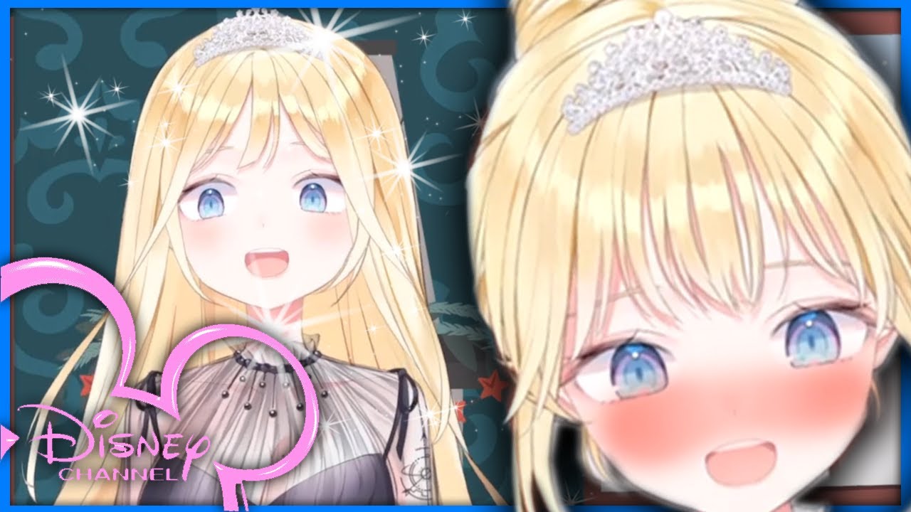 Long Hair Ame is a Disney Princess But her Booba as well...【Amelia Watson / HololiveEN】