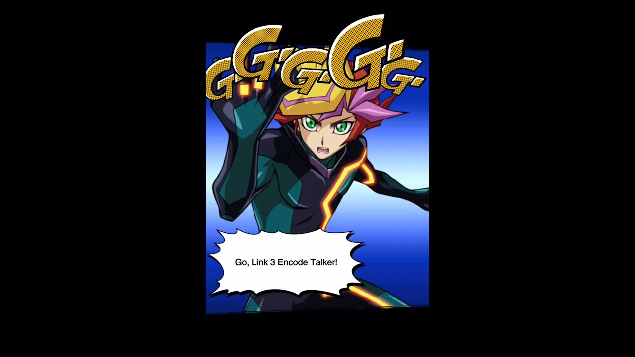 Yugioh Duel Links - THIS is How Playmaker uses Link 3 Encode Talker