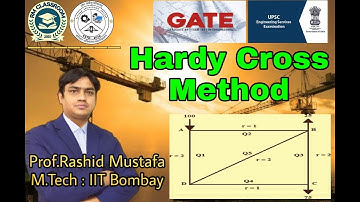 Lecture-6 | Hardy Cross Method | Pipe Flow | Introduction to Fluid Mechanics | Prof. Rashid Mustafa