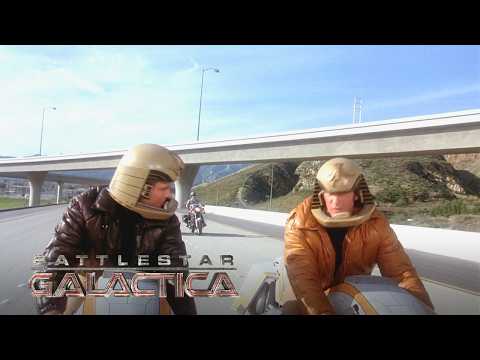 High-Speed Pursuit and Vanishing Act | Battlestar Galactica