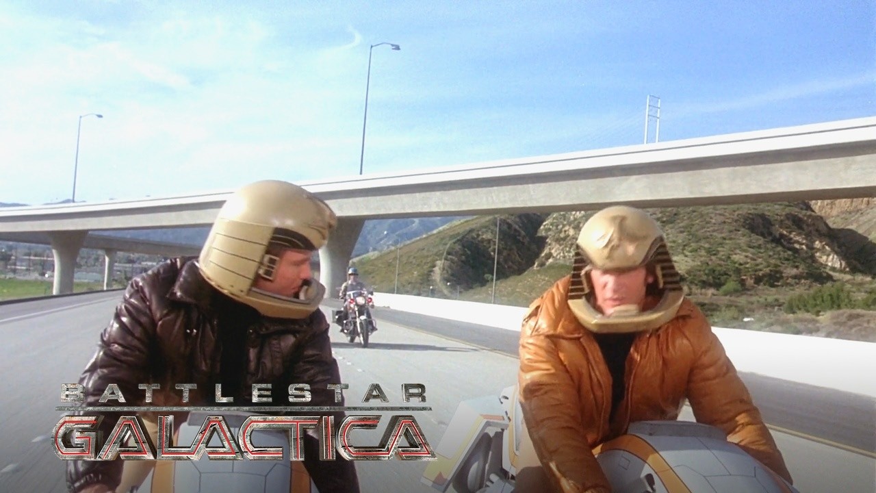 High-Speed Pursuit and Vanishing Act | Battlestar Galactica