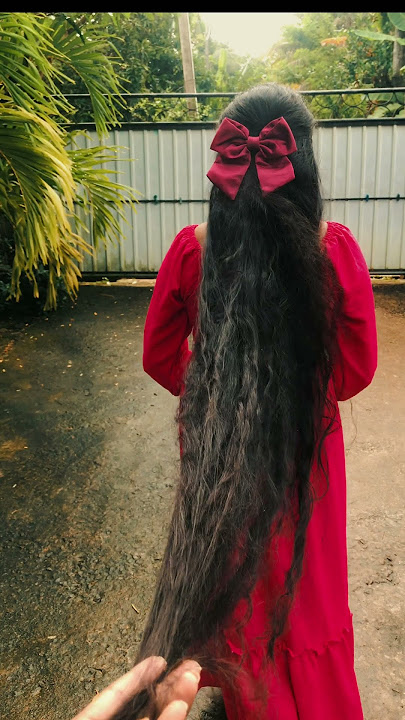 My 1st youtube short #long hair#sri lanka