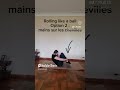 🌺 Pilates flow 🌺 Posture 5 : The rolling like a ball 💪🏻 Chacun son option pour realiser la posture 📈