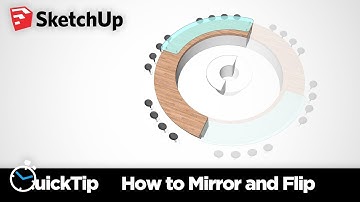 Quick Tip - Mirror and Flip Along Tips in SketchUp