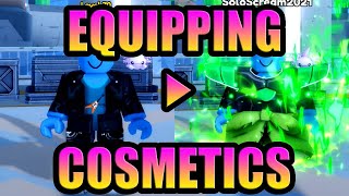 HERE'S HOW TO EQUIP COSMETICS IN ANIME RANGERS X