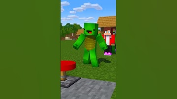 JJ or Mikey? 💪 - Maizen Minecraft Animation #maizen