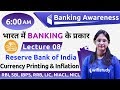 6:00 AM - Banking Awareness by Sushmita Ma&#39;am | RBI (Currency Printing &amp; Inflation)