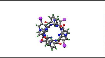 The Molecular cavity in the Tennimide macrocycle [26BrIO4]