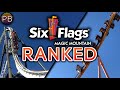 Every Ride at Six Flags Magic Mountain Ranked From Worst to Best By You!