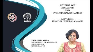 Lecture 21: Examples on Modal Analysis Wealth