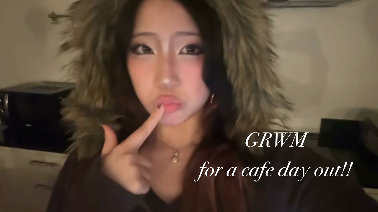 GRWM for a cafe Date!! メイク動画✌️