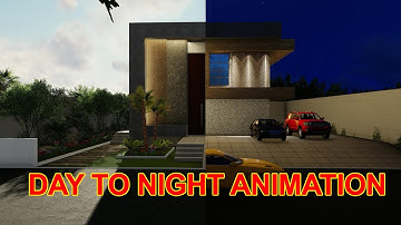 Day To Night Time Lapse Animation in Lumion in Hindi Urdu