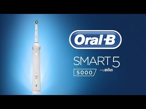 Oral-B Smart 5 5000N eltandborste med Oral-B-appen