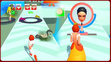 Build A Queen Run Gameplay Walkthrough ASMR Android Gameplay