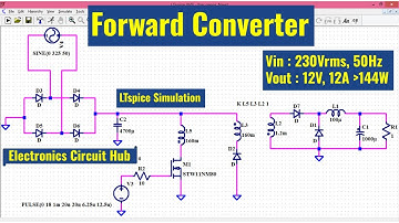 Designing a Forward Converter in LTSpice | Step-by-Step Guide
