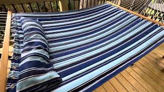 Super Comfortable Hammock Setup for a Chill Spot - Sunnydaze Hammock in Catalina Beach by ABT REVIEWS 31 views 9 months ago 1 minute, 52 seconds