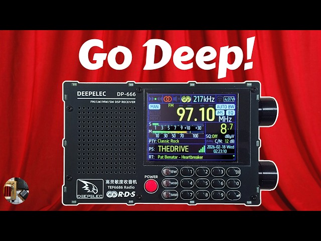 Todd's DEEPELEC DP-666 AM FM LW Shortwave Radio Review NXP TEF6686