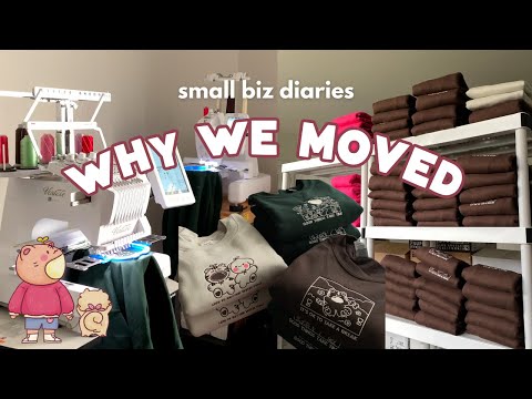 , I Moved My Business to a New State ❤︎ Life Update, Mini House Tour, New Designs , I Moved My Business to a New State ❤︎ Life Update, Mini House Tour, New Designs