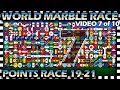 World Marble Race - Points Race 19-21 of 30 - Video 7 of 10 - Algodoo