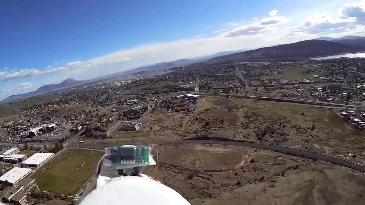 Hawk Sky V2 high above OIT onboard cameras