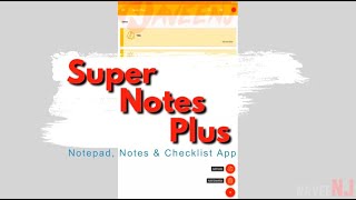 Super Notes Plus | Notepad, Notes & Checklist App screenshot 1