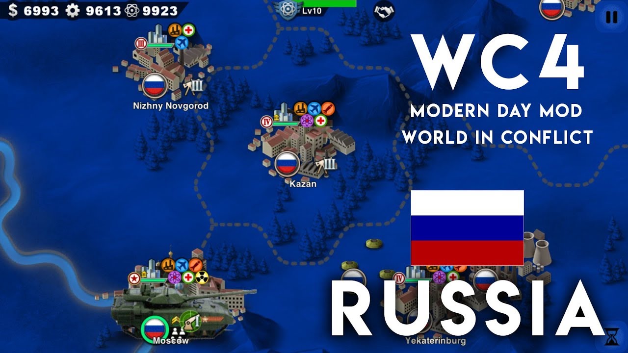 World conqueror 4 mod 2019 большая карта