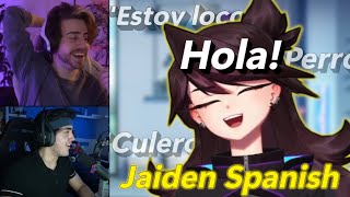 2 Minutes Of Jaiden Speaking Spanish w\/ Roier and Cellbit