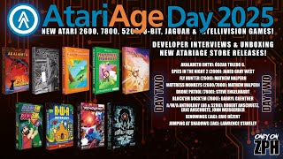 Famous AtariAge Day 2025 SE: Part Two! Unboxing & Developer Interviews of 17 new AA Store Games! Net Worth