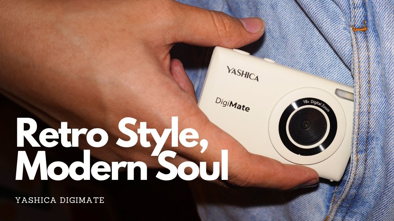Yashica Digimate - กล้องสไตล์เรโทร แต่ชาร์จด้วยสาย USB-C ได้นะ
