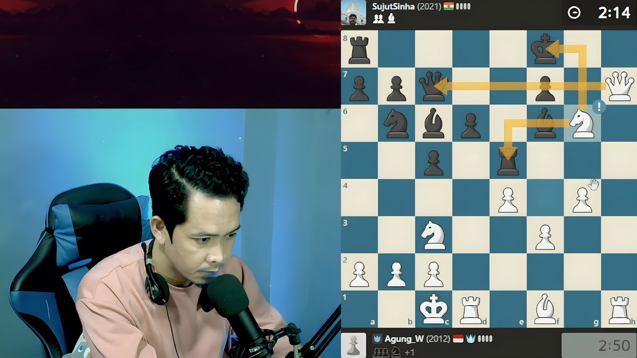 The knight's sacrifice, why not brilliant 