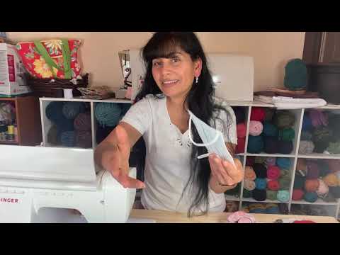 How to do 2 different kind of Face Mask and how to put it on.  Tutorial #38