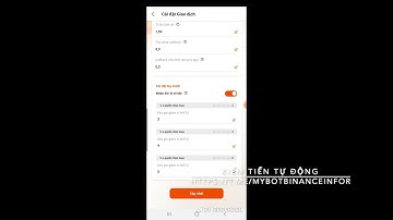 KIẾM TIỀN TỰ ĐỘNG CÙNG MYBOT TRÊN SÀN BINANCE