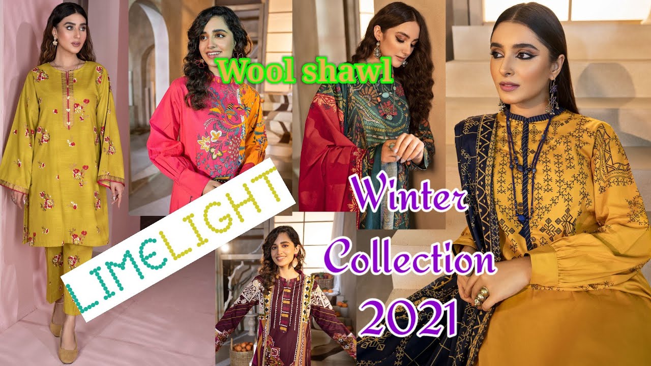 Limelight Winter Collection Khadar , Viscose , wool shwal | Limelight Winter Collection 2021