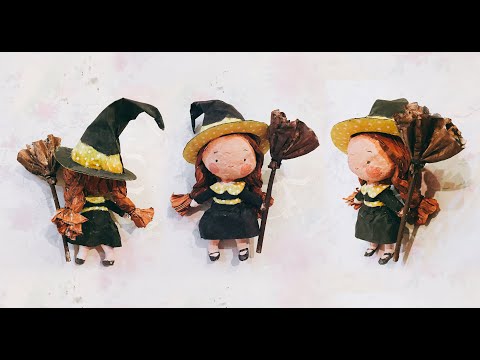 Video Cách làm búp bê bằng giấy báo cũ ( How to make... - youtube