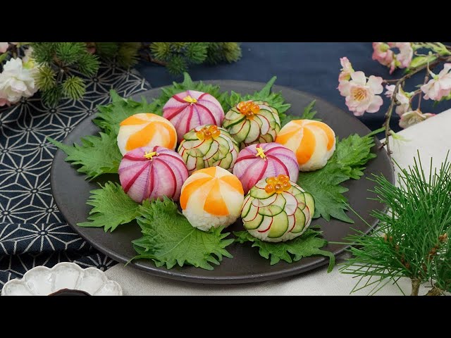 ひな祭りに】手毬寿司🌸 - YouTube