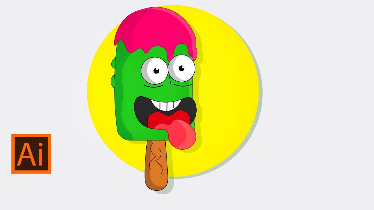 Flat design in illustrator : illustrator tutorial  