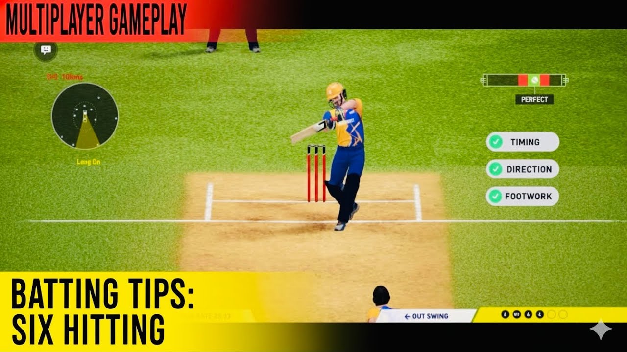 Dream Cricket 25 Multiplayer Gameplay Video Dream Cricket 25 Multiplayer Batting Bowling Tips Video