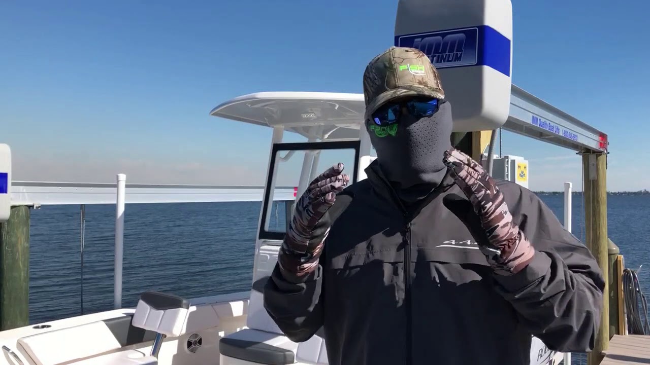 Eric Ciocher from Ultimate Catch Reviews Fish Monkey Yeti Fleece Face
