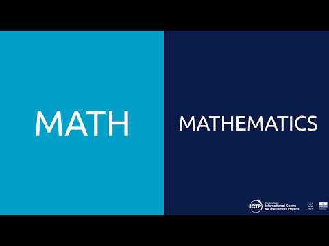 Fundamental Mathematics for the World | ICTP Mathematics Section