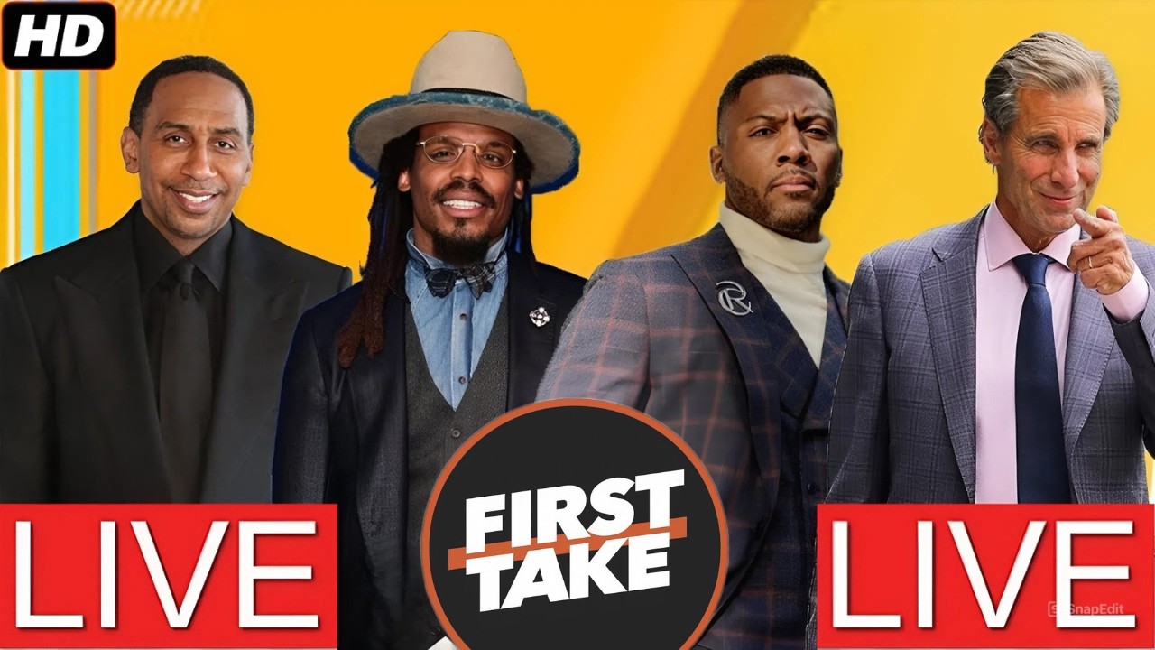 ESPN FIRST TAKE LIVE 03/10/2026 | GET UP LIVE | Stephen A. and Cam Newton on NFL Free Agency