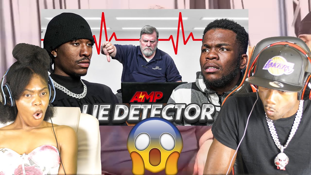 THEY WENT IN!!! AMP LIE DETECTOR TEST 😱😱