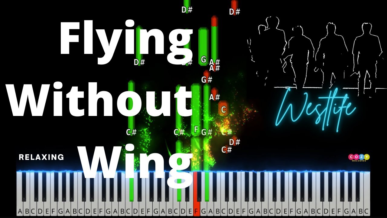 'Flying without Wing' by Westlife | Piano Tutorial &amp; Cover - YouTube